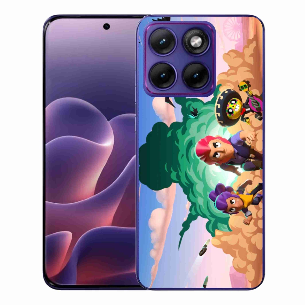 Gélový kryt mmCase na Motorola Edge 70 Fusion - brawl stars