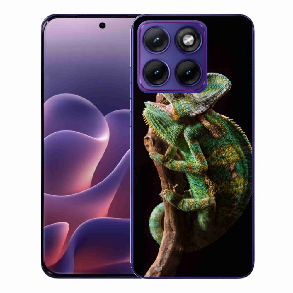 Gélový kryt mmCase na Motorola Edge 70 Fusion - chameleón