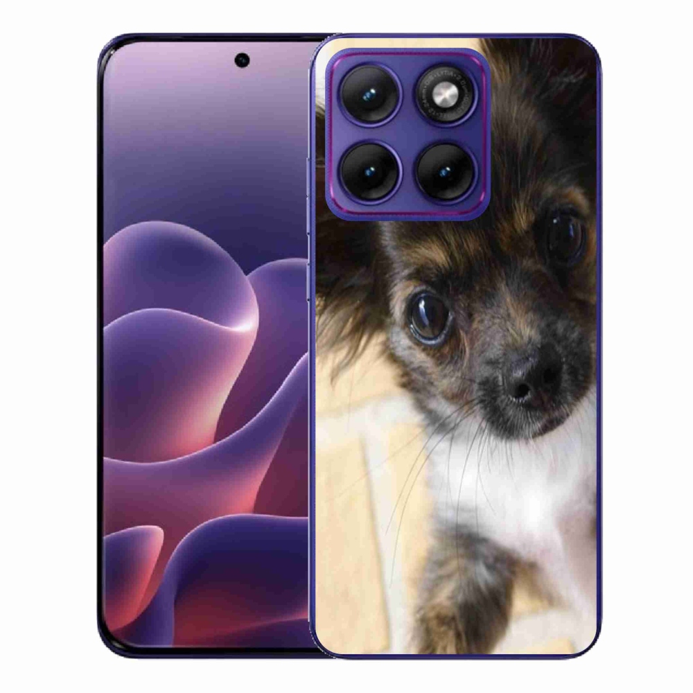 Gélový kryt mmCase na Motorola Edge 70 Fusion - čivava 2