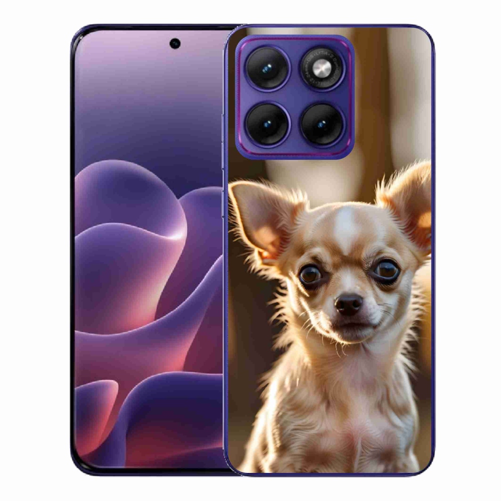 Gélový kryt mmCase na Motorola Edge 70 Fusion - čivava 6