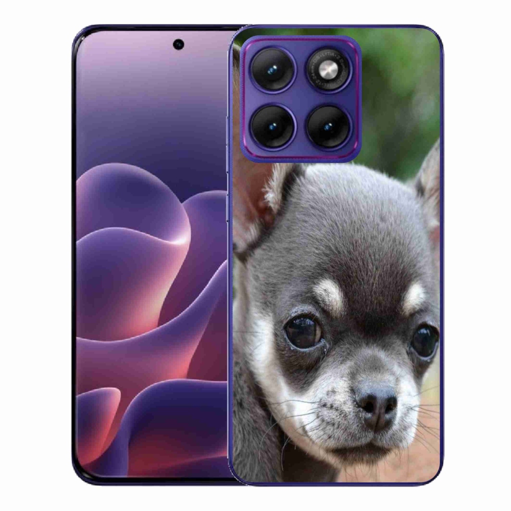 Gélový kryt mmCase na Motorola Edge 70 Fusion - čivava