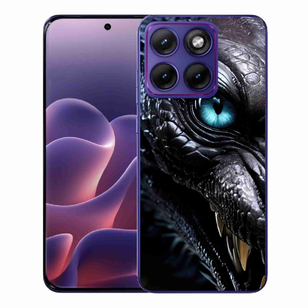 Gélový kryt mmCase na Motorola Edge 70 Fusion - dračí pohľad
