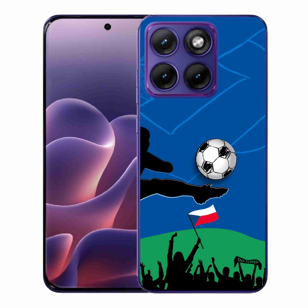 Gélový kryt mmCase na Motorola Edge 70 Fusion - fanúšikovia futbalu