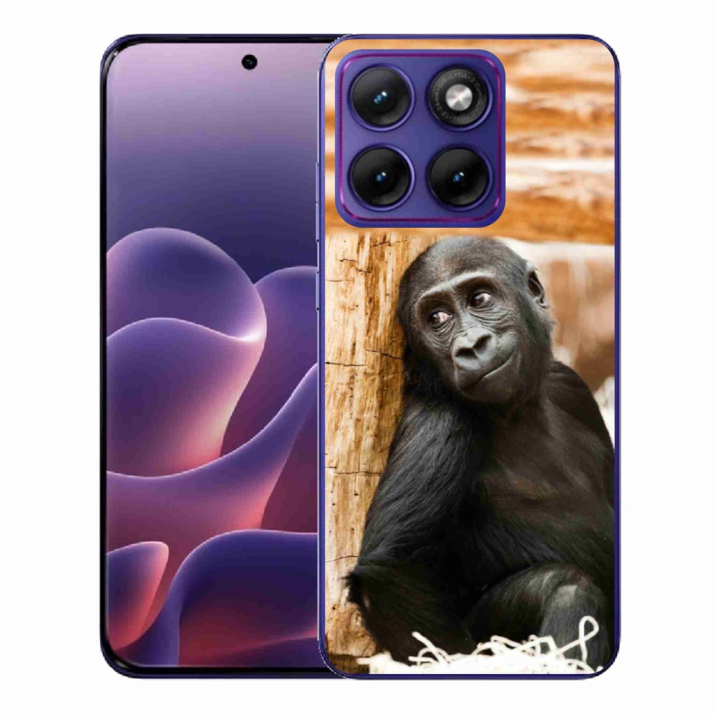 Gélový kryt mmCase na Motorola Edge 70 Fusion - gorila