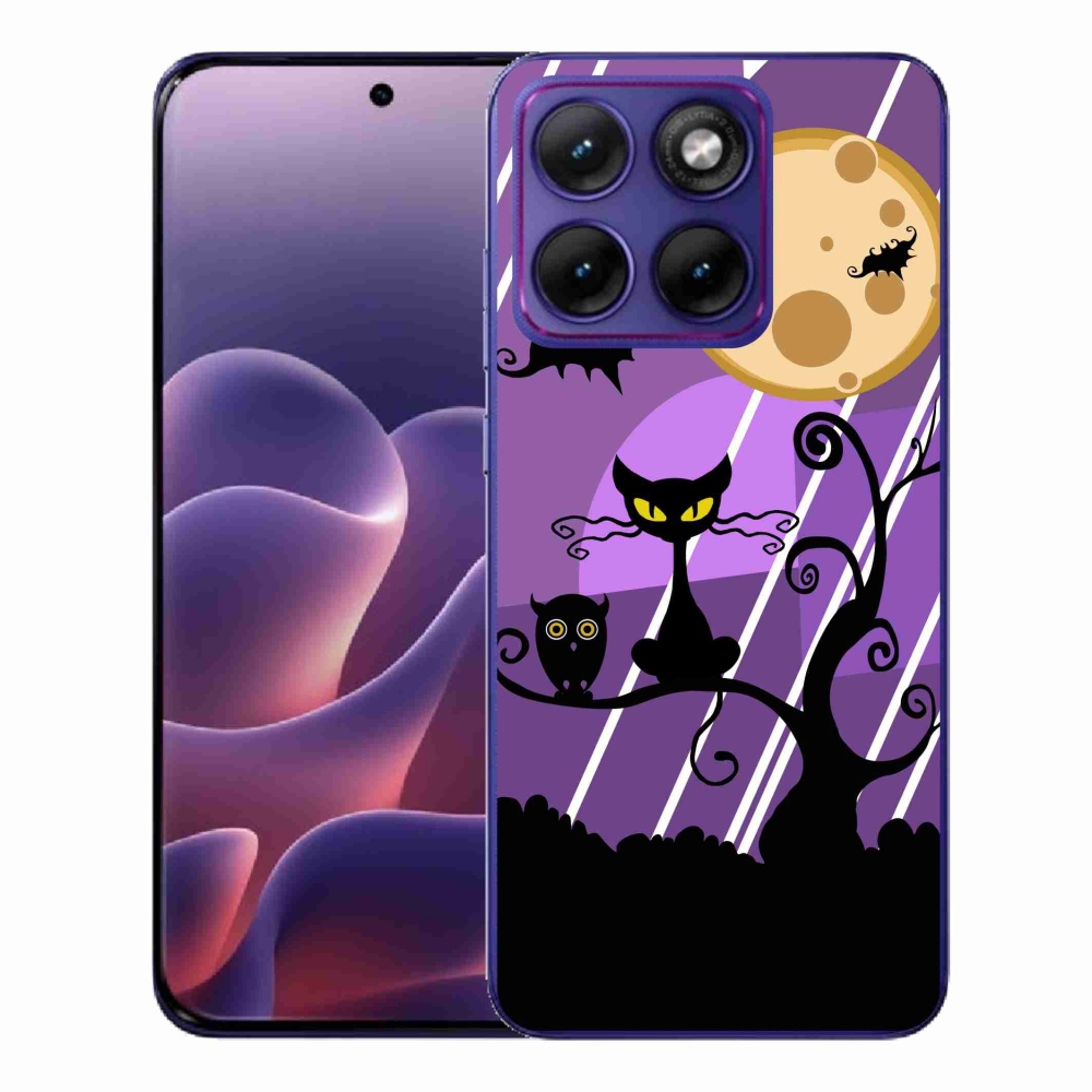 Gélový kryt mmCase na Motorola Edge 70 Fusion - halloween