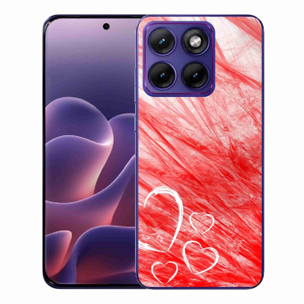 Gélový kryt mmCase na Motorola Edge 70 Fusion - heart