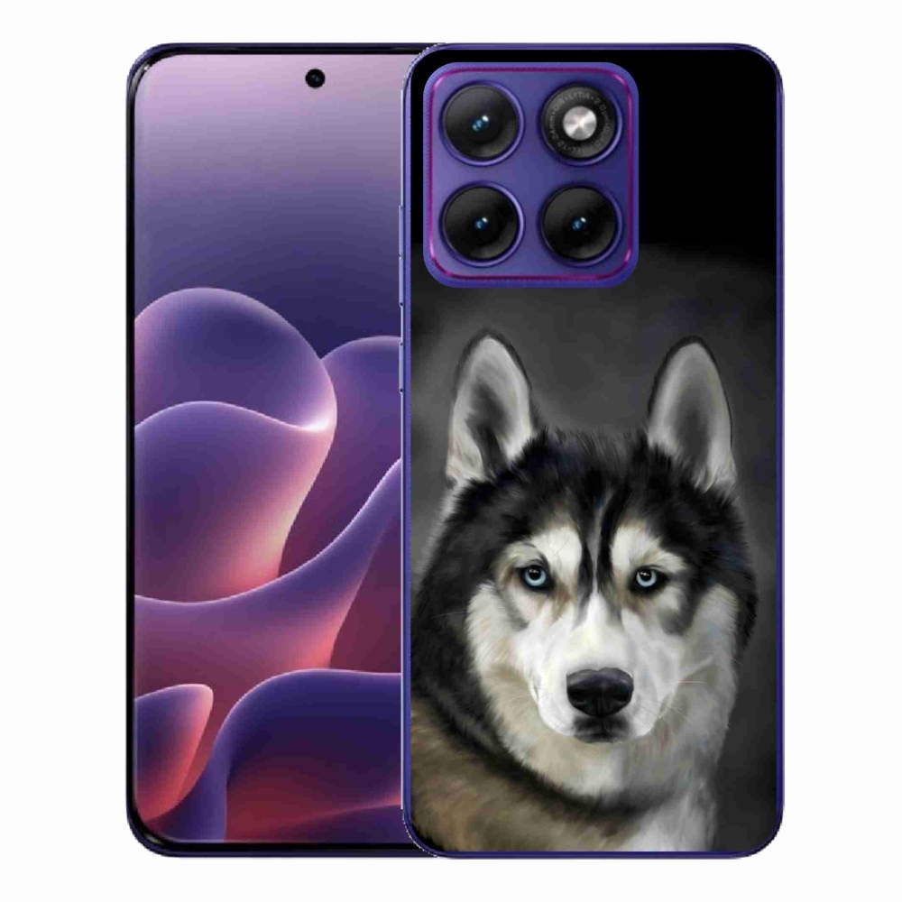 Gélový kryt mmCase na Motorola Edge 70 Fusion - husky