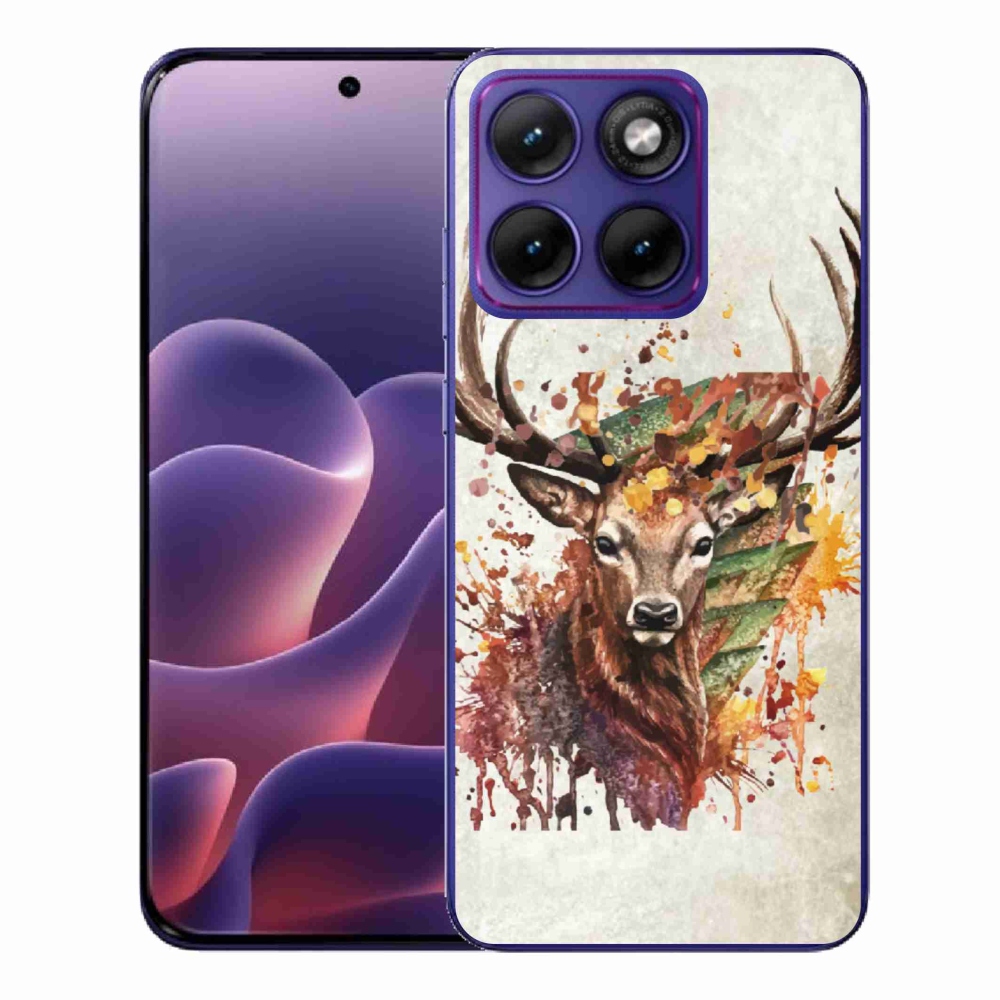 Gélový kryt mmCase na Motorola Edge 70 Fusion - jeleň 1