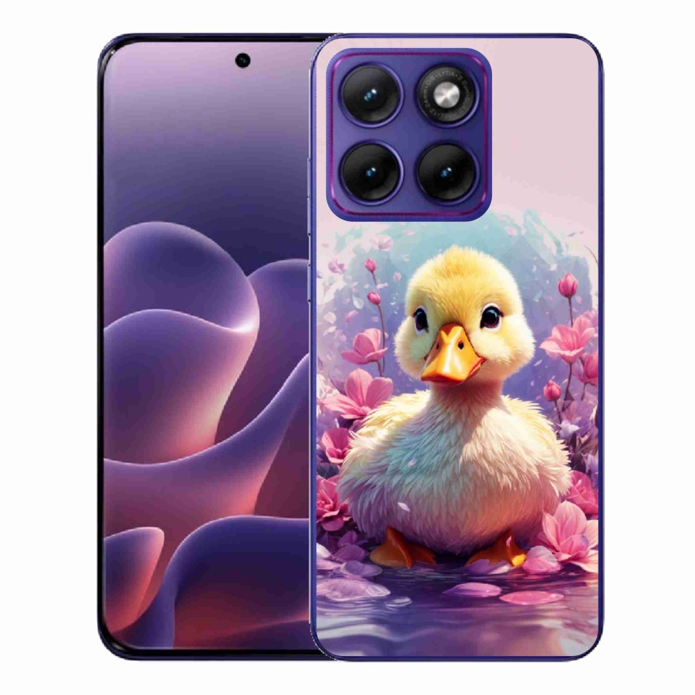 Gélový kryt mmCase na Motorola Edge 70 Fusion - kačička