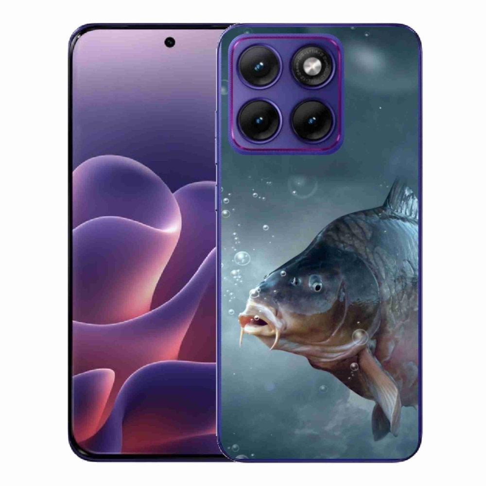 Gélový kryt mmCase na Motorola Edge 70 Fusion - kapor a bublinky