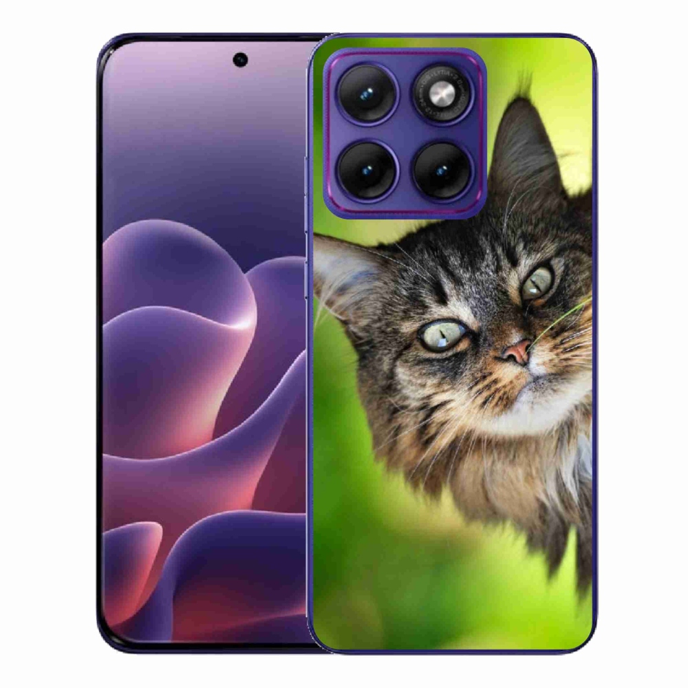 Gélový kryt mmCase na Motorola Edge 70 Fusion - mačka 3