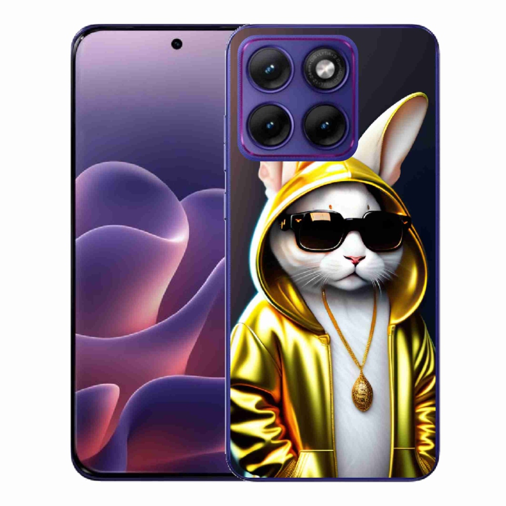 Gélový kryt mmCase na Motorola Edge 70 Fusion - mačka boss