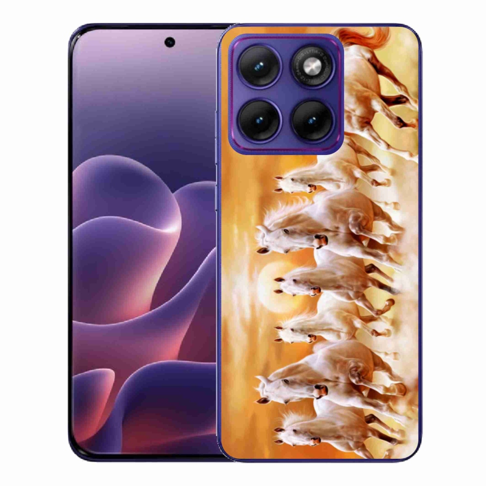 Gélový kryt mmCase na Motorola Edge 70 Fusion - kone 2
