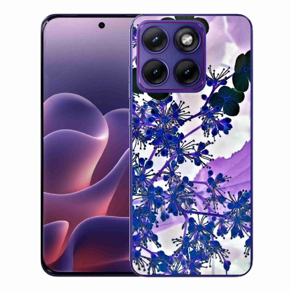 Gélový kryt mmCase na Motorola Edge 70 Fusion - kvet hortenzie