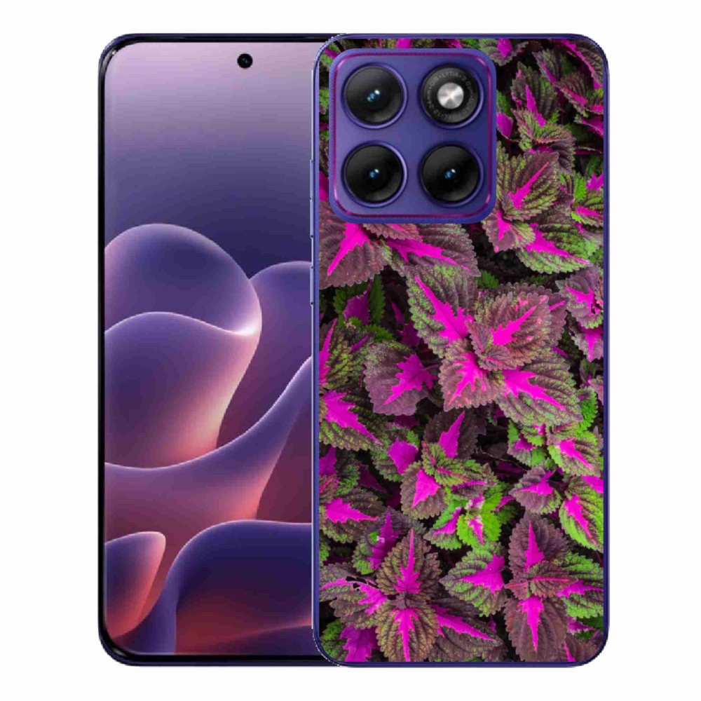 Gélový kryt mmCase na Motorola Edge 70 Fusion - kvety 10