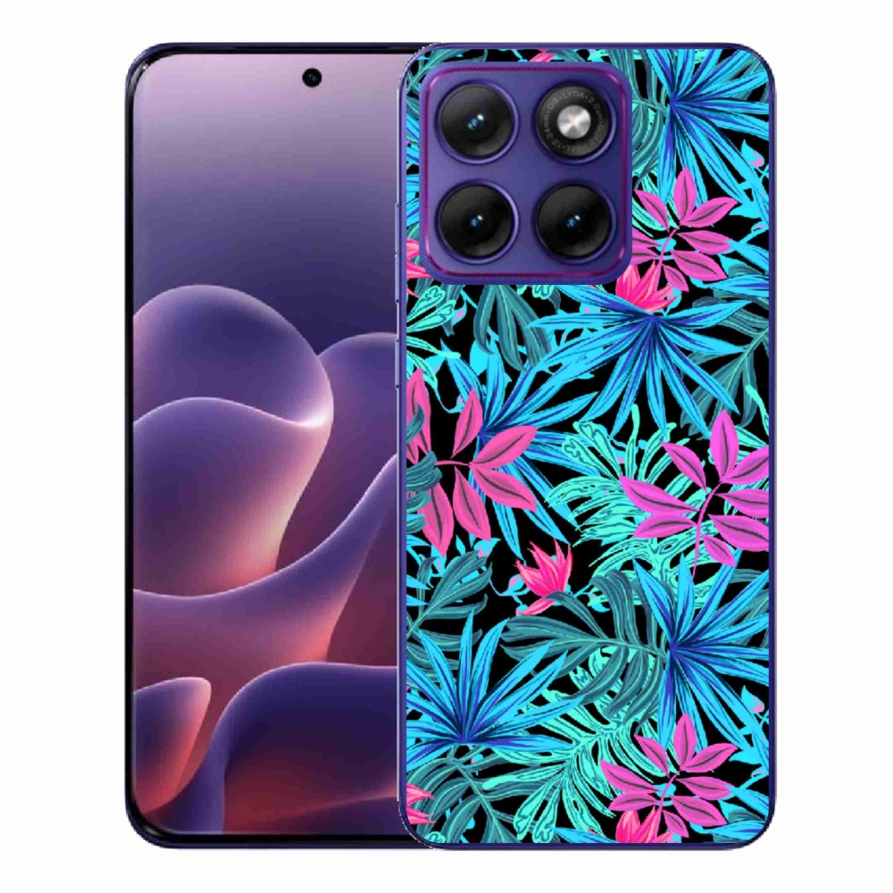 Gélový kryt mmCase na Motorola Edge 70 Fusion - kvety 3