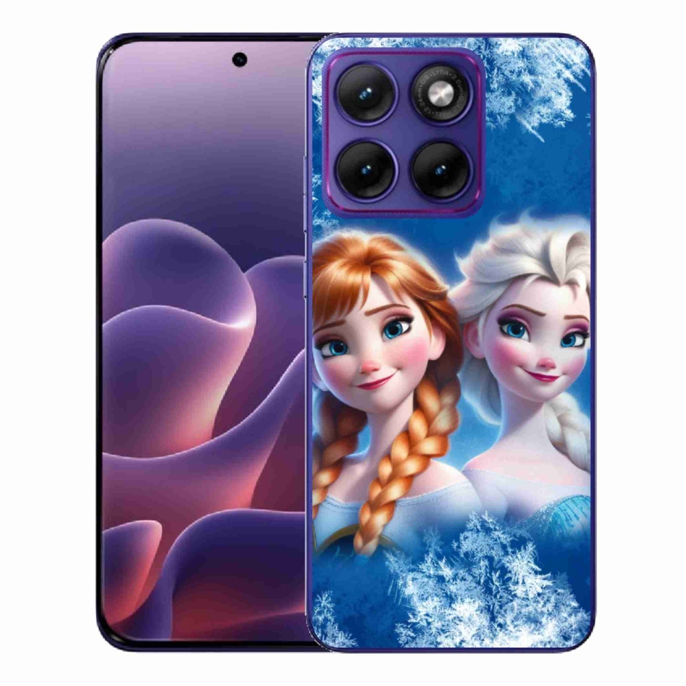 Gélový kryt mmCase na Motorola Edge 70 Fusion - ľadové kráľovstvo 2