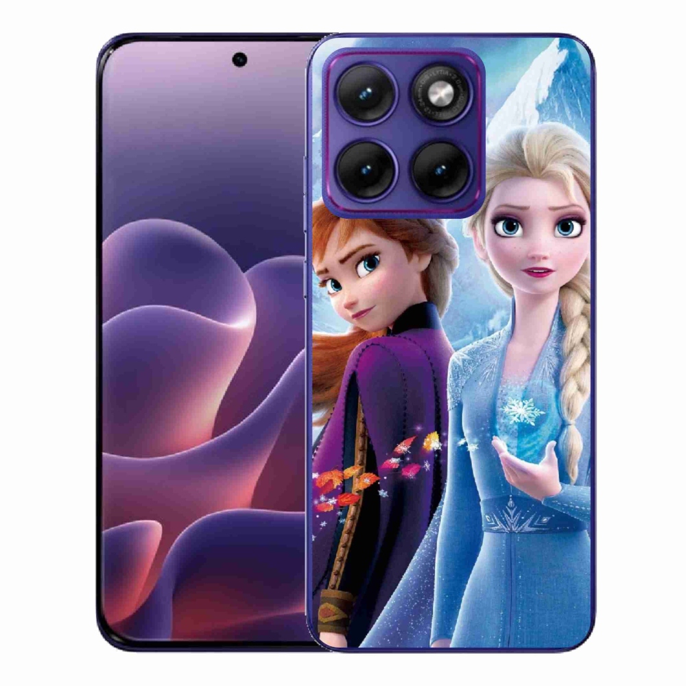 Gélový kryt mmCase na Motorola Edge 70 Fusion - ľadové kráľovstvo 3