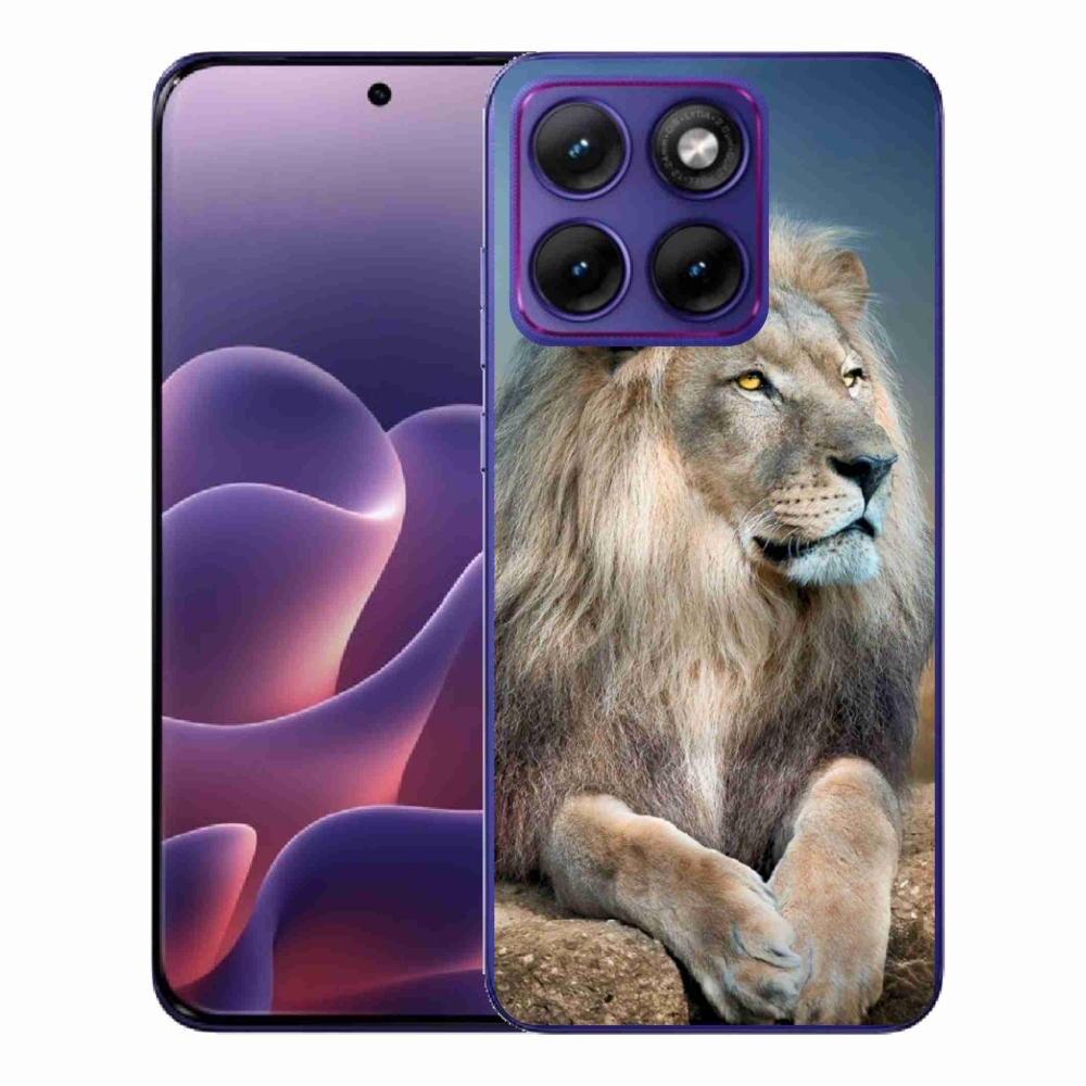 Gélový kryt mmCase na Motorola Edge 70 Fusion - lev 1