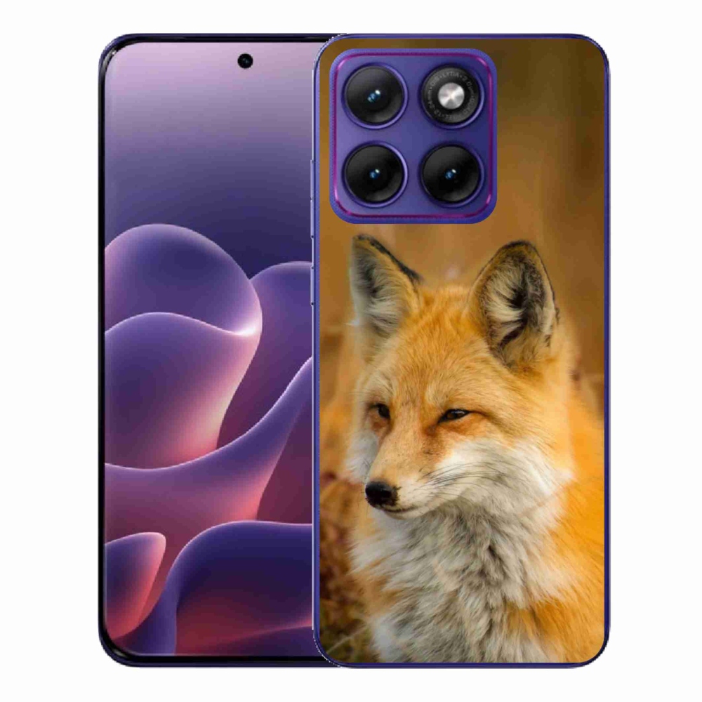 Gélový kryt mmCase na Motorola Edge 70 Fusion - líška