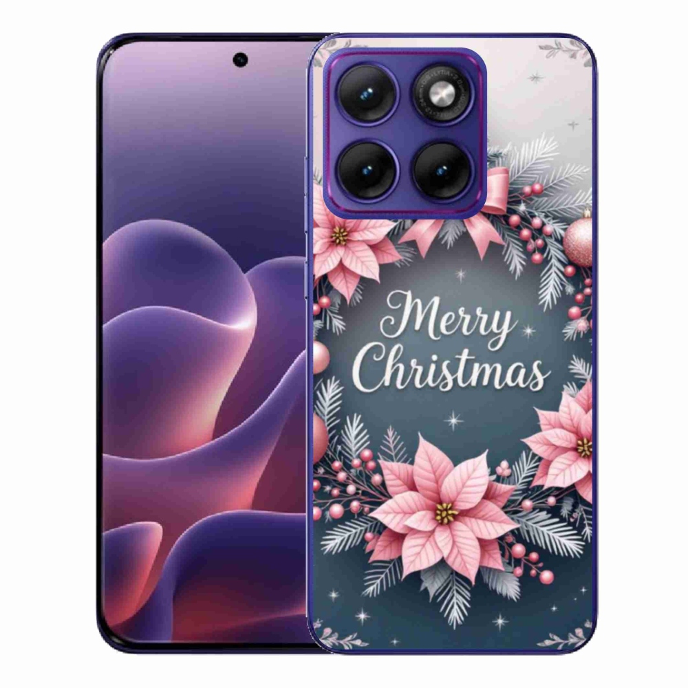 Gélový kryt mmCase na Motorola Edge 70 Fusion - merry christmas
