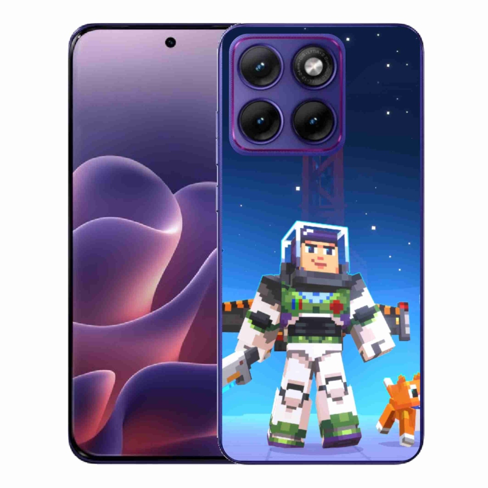 Gélový kryt mmCase na Motorola Edge 70 Fusion - minecraft 2