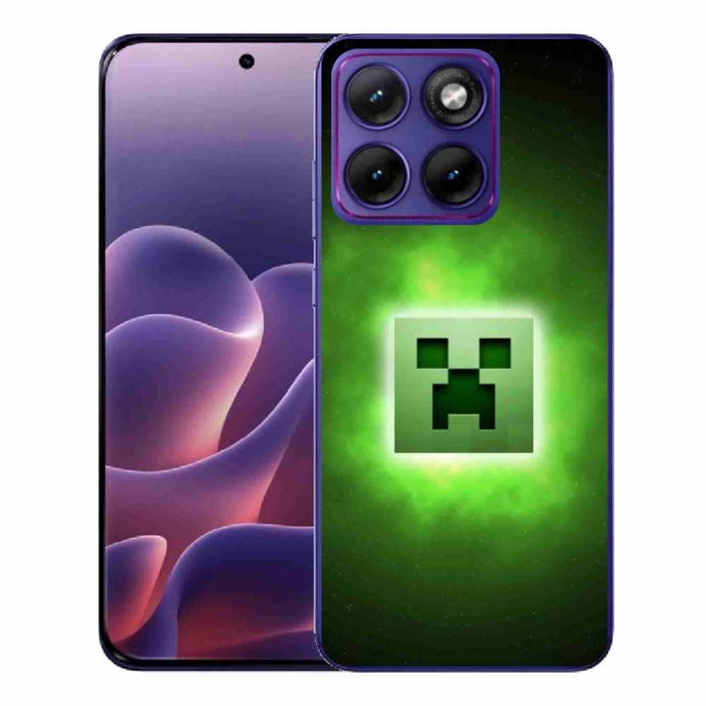 Gélový kryt mmCase na Motorola Edge 70 Fusion - minecraft
