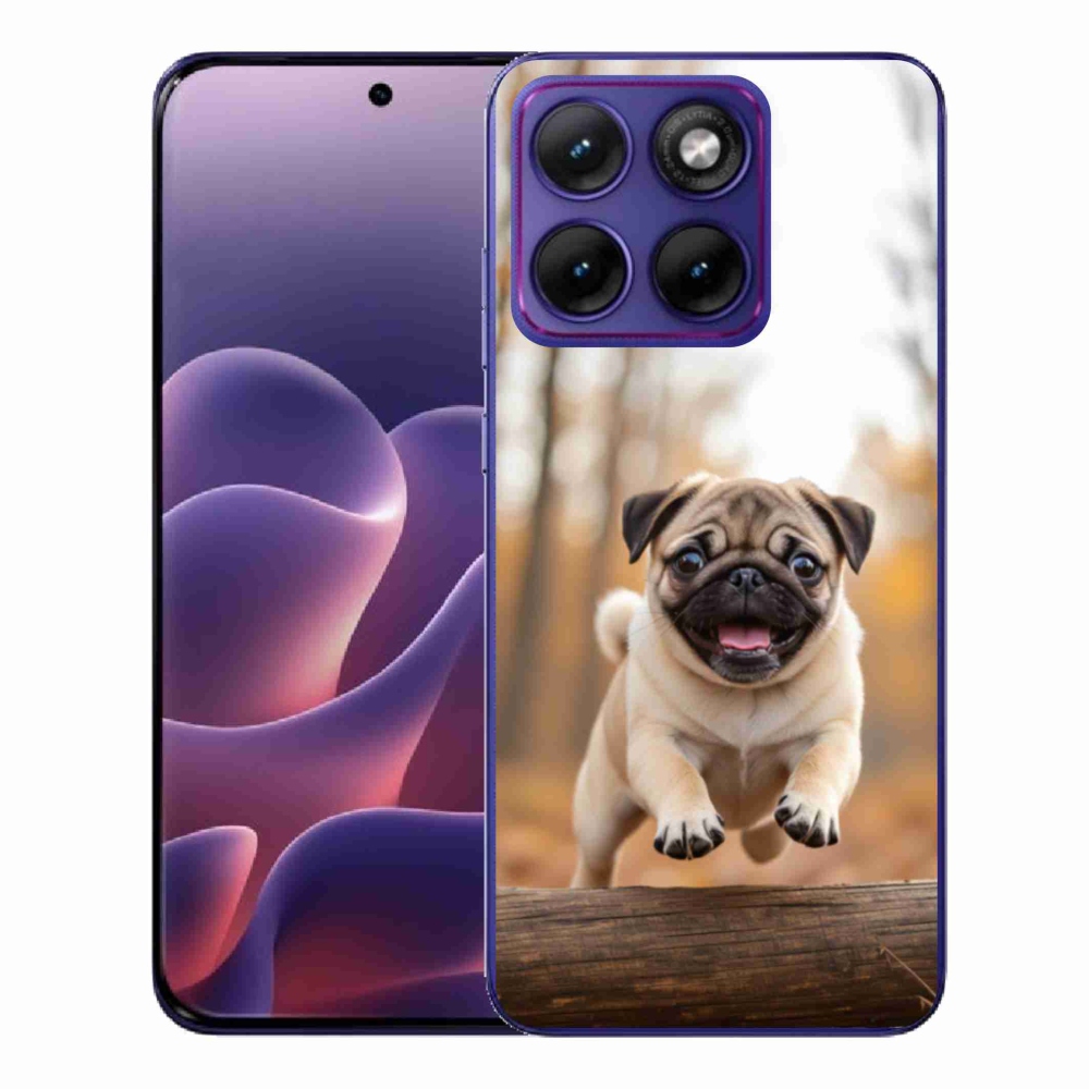 Gélový kryt mmCase na Motorola Edge 70 Fusion - mops 2
