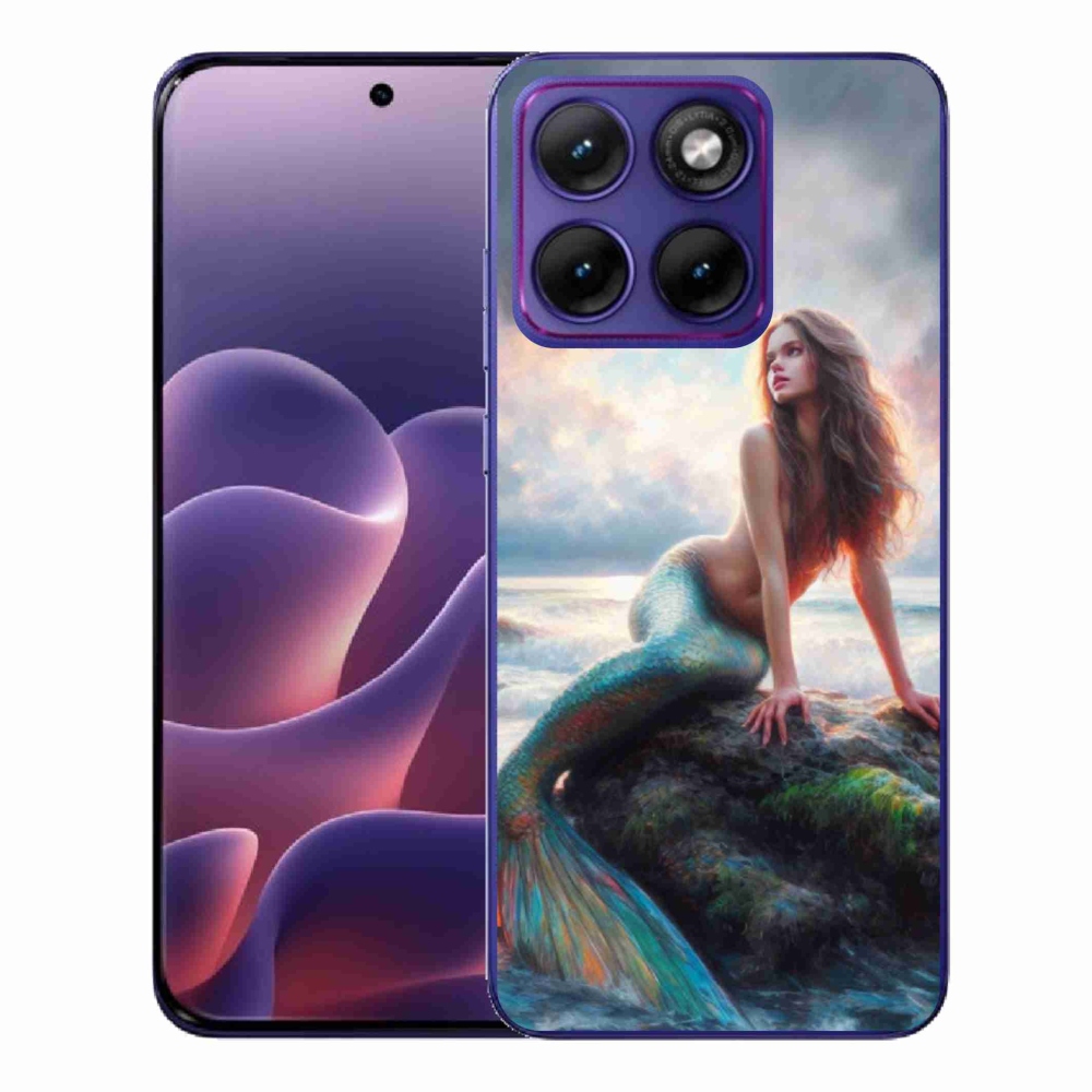 Gélový kryt mmCase na Motorola Edge 70 Fusion - morská panna