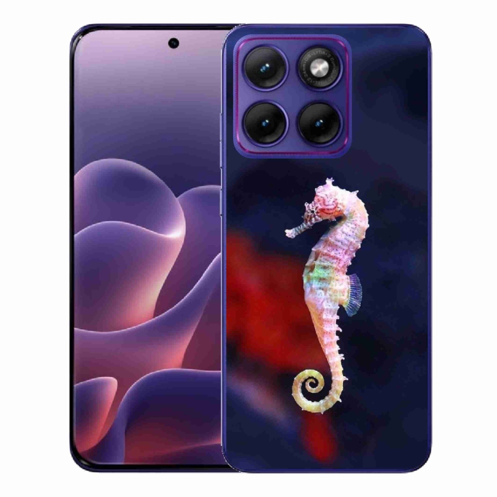 Gélový kryt mmCase na Motorola Edge 70 Fusion - morský koník