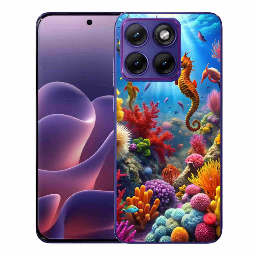 Gélový kryt mmCase na Motorola Edge 70 Fusion - morský svet 3