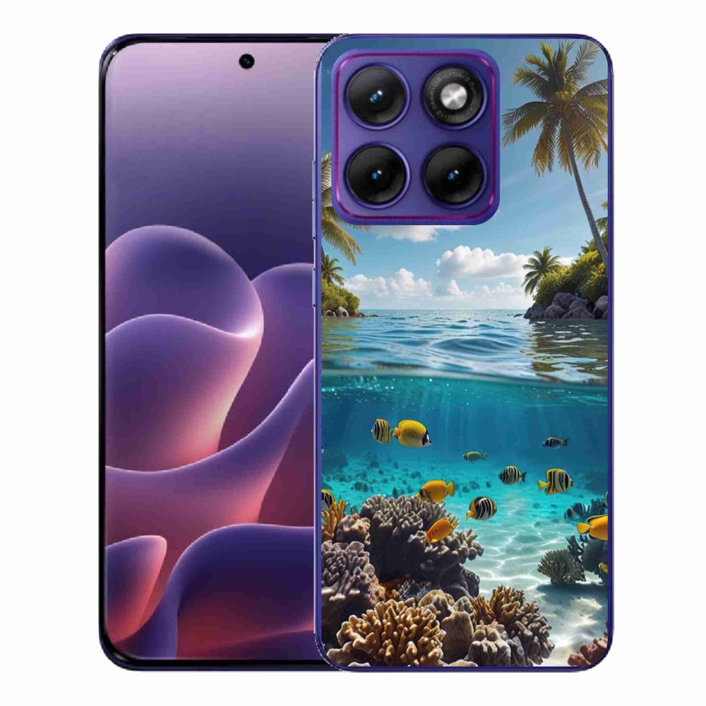 Gélový kryt mmCase na Motorola Edge 70 Fusion - morský svet 4