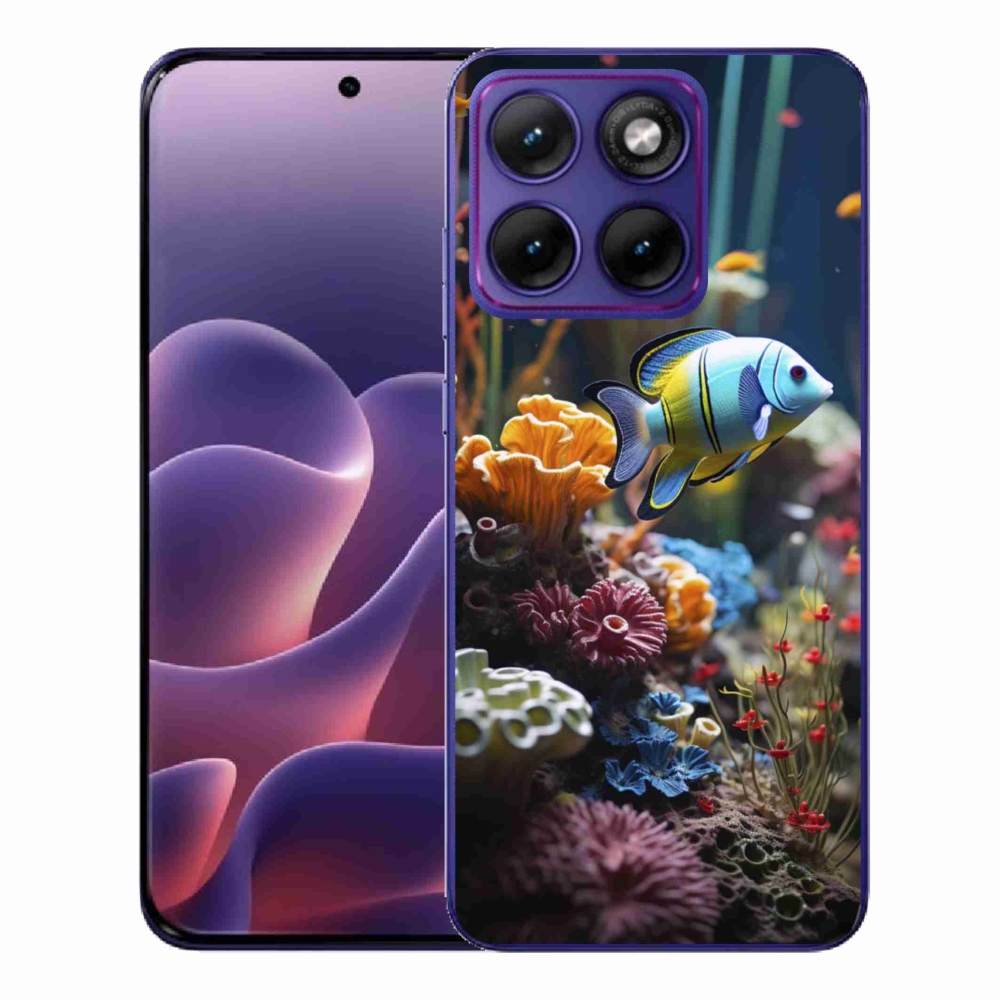 Gélový kryt mmCase na Motorola Edge 70 Fusion - morský svet 5
