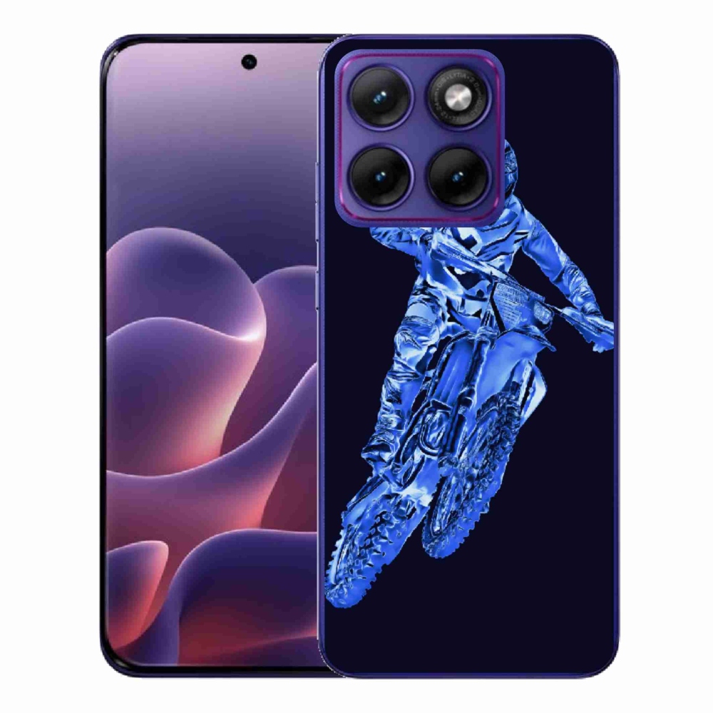 Gélový kryt mmCase na Motorola Edge 70 Fusion - motocross 1