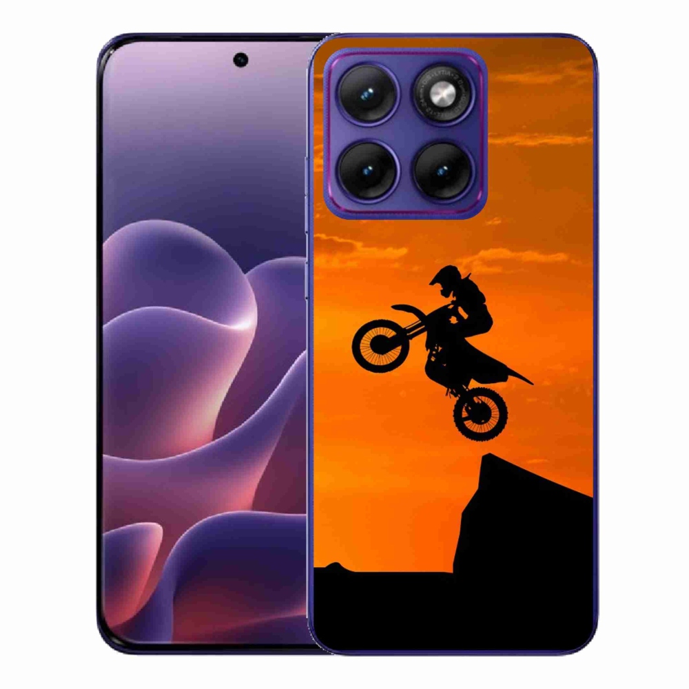 Gélový kryt mmCase na Motorola Edge 70 Fusion - motocross