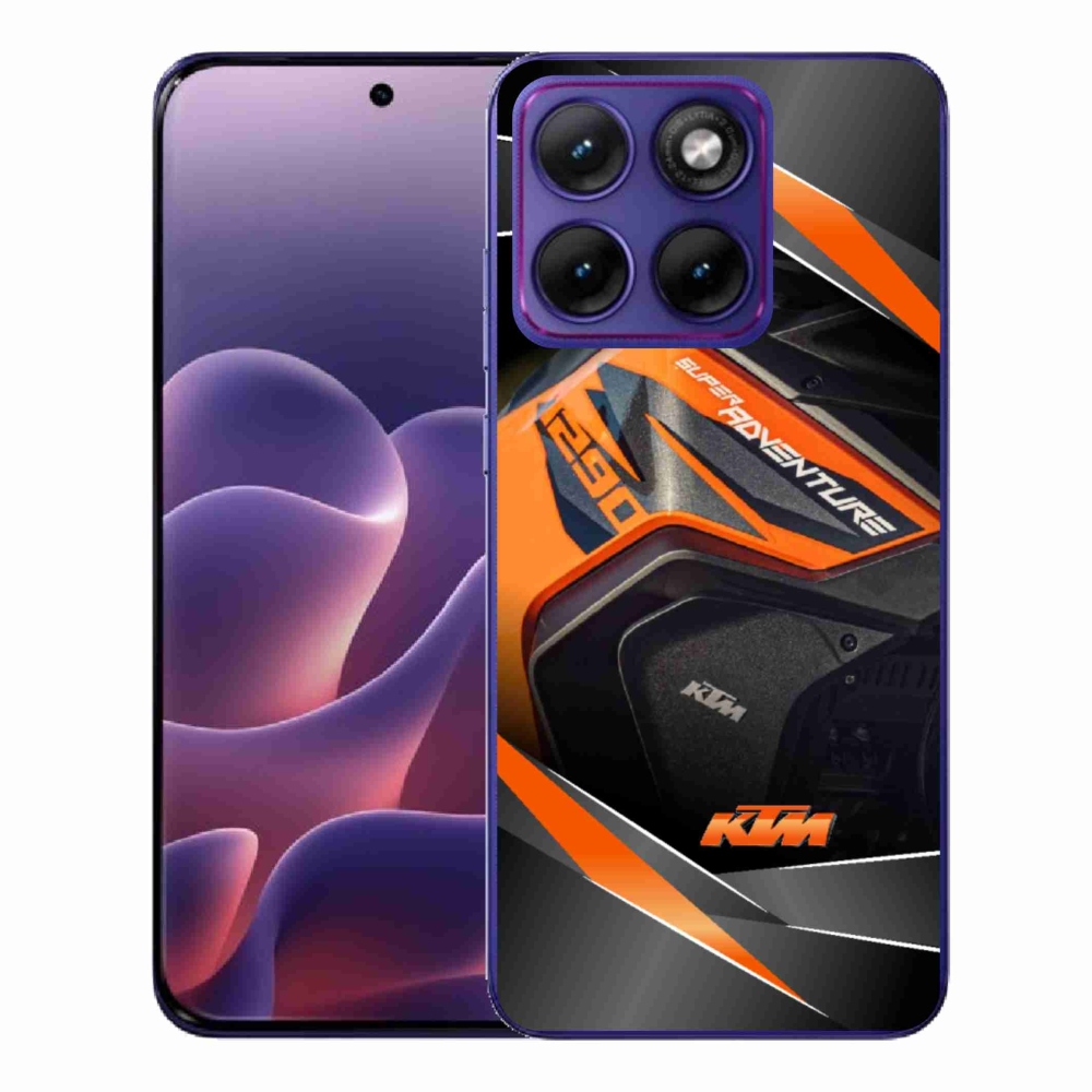 Gélový kryt mmCase na Motorola Edge 70 Fusion - motorka ktm