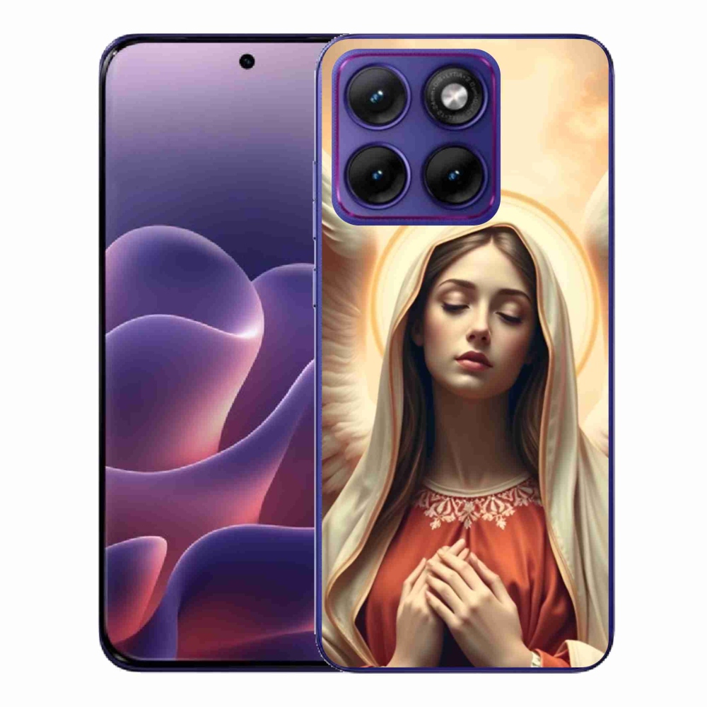 Gélový kryt mmCase na Motorola Edge 70 Fusion - náboženský motív