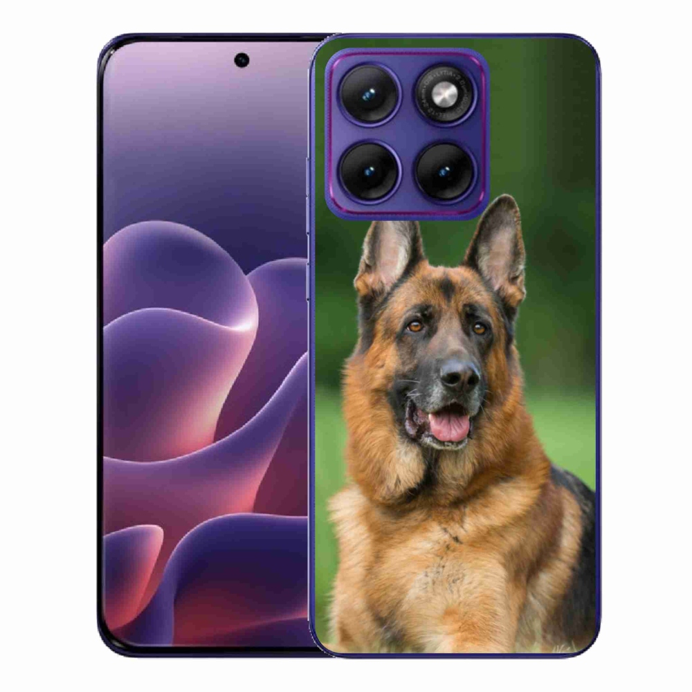 Gélový kryt mmCase na Motorola Edge 70 Fusion - nemecký ovčiak