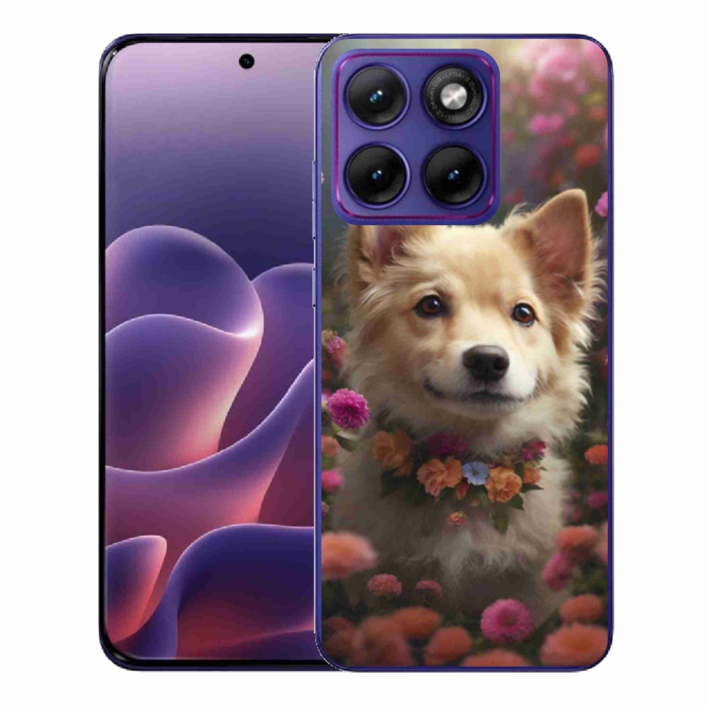 Gélový kryt mmCase na Motorola Edge 70 Fusion - nemecký špic
