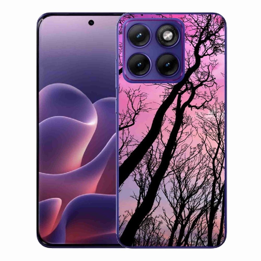 Gélový kryt mmCase na Motorola Edge 70 Fusion - opadané stromy