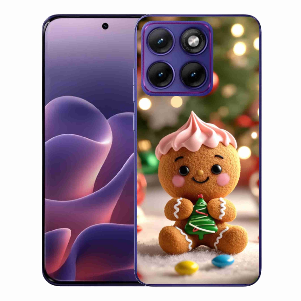 Gélový kryt mmCase na Motorola Edge 70 Fusion - perníček