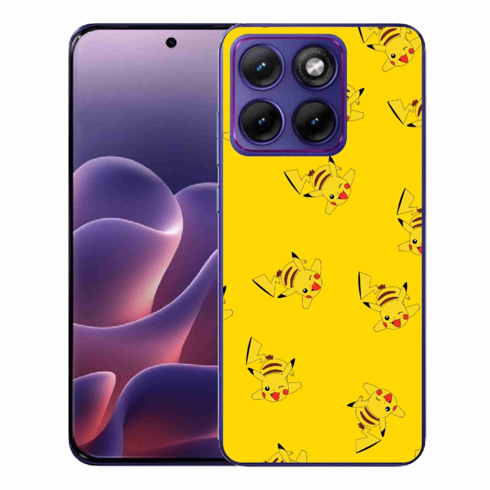 Gélový kryt mmCase na Motorola Edge 70 Fusion - pikachu