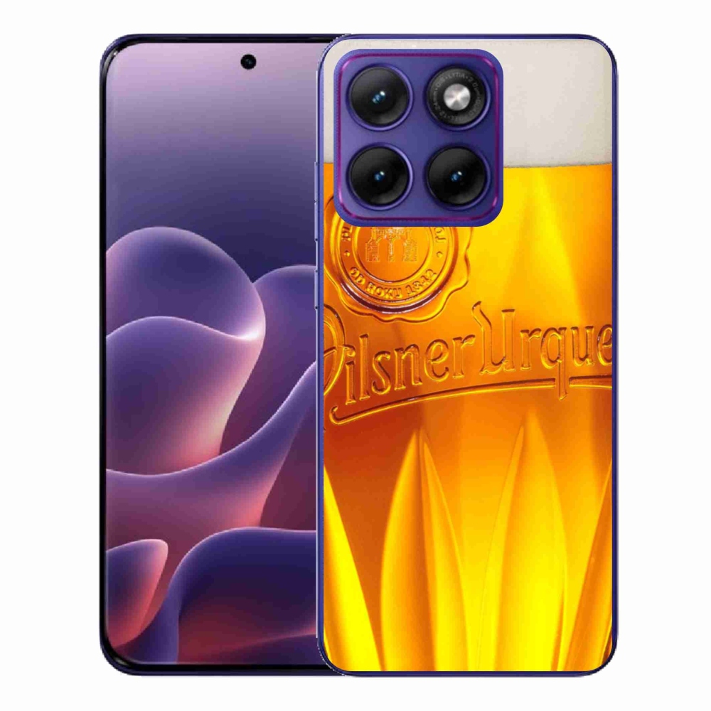 Gélový kryt mmCase na Motorola Edge 70 Fusion - pivo