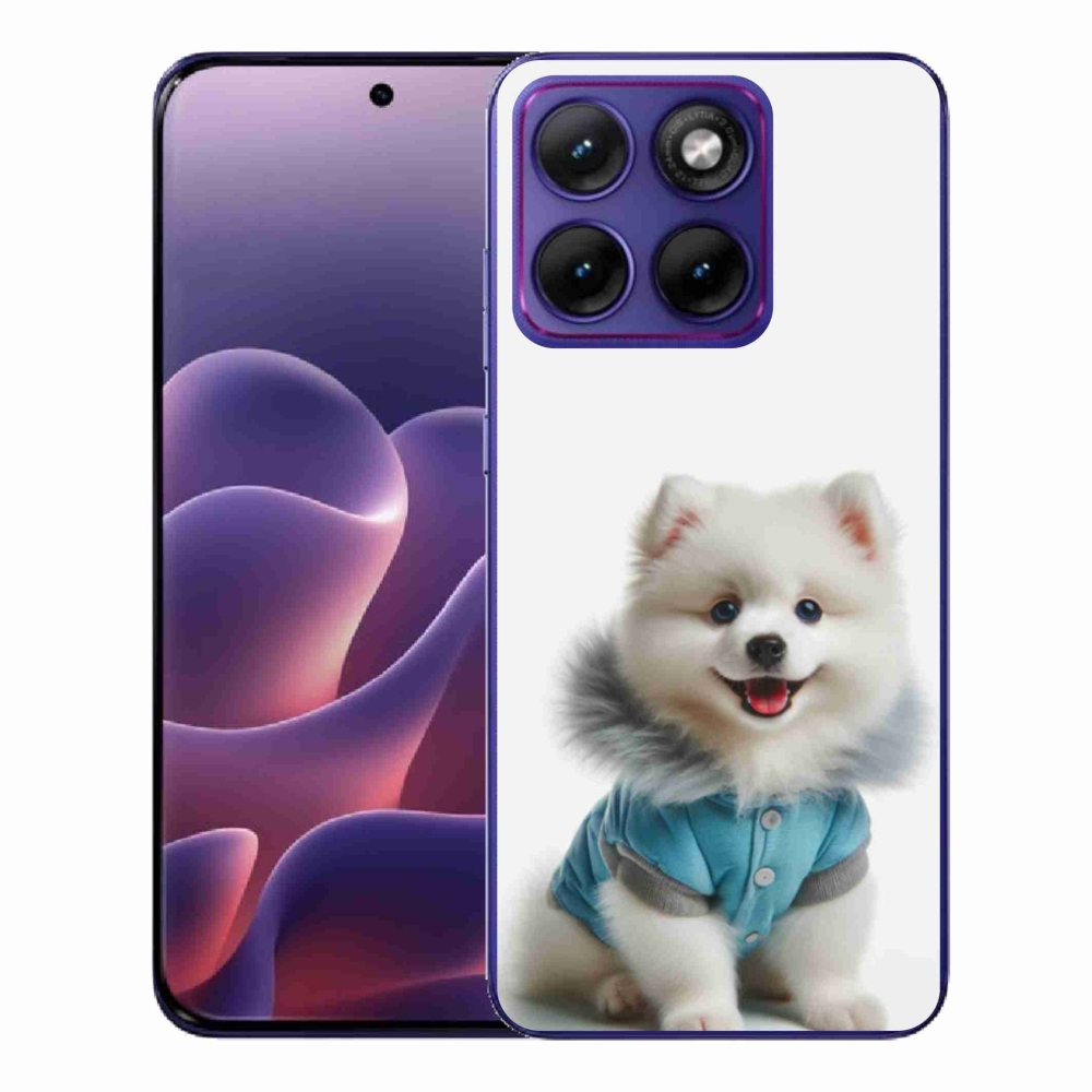 Gélový kryt mmCase na Motorola Edge 70 Fusion - pomeranian