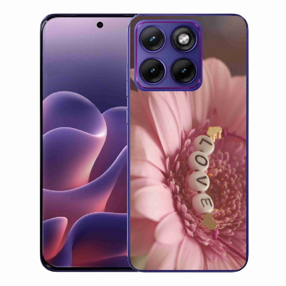 Gélový kryt mmCase na Motorola Edge 70 Fusion - prívesok love