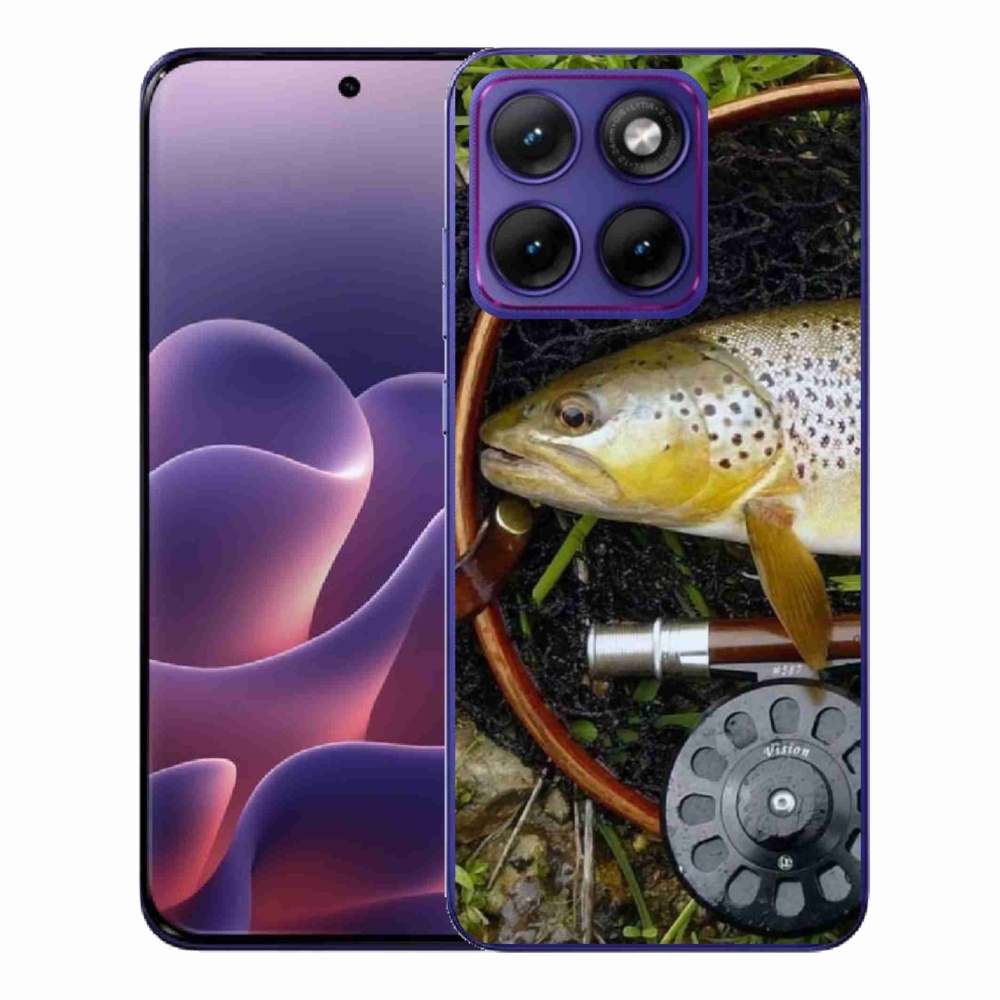 Gélový kryt mmCase na Motorola Edge 70 Fusion - pstruh 2