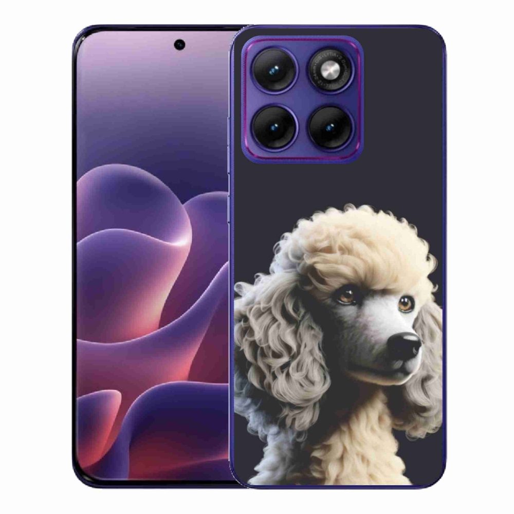 Gélový kryt mmCase na Motorola Edge 70 Fusion - pudel