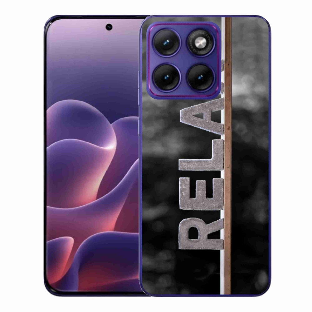 Gélový kryt mmCase na Motorola Edge 70 Fusion - relax 1