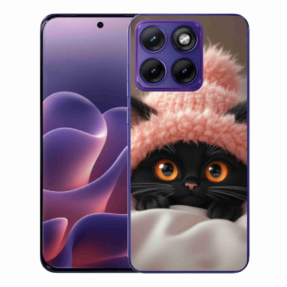 Gélový kryt mmCase na Motorola Edge 70 Fusion - roztomilé mačiatko 7