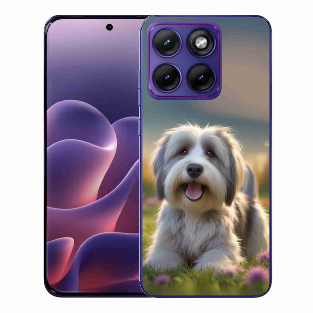Gélový kryt mmCase na Motorola Edge 70 Fusion - roztomilý havanský psík